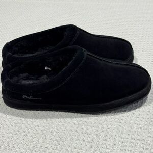 My Slippers Men's Black Slippers size 8